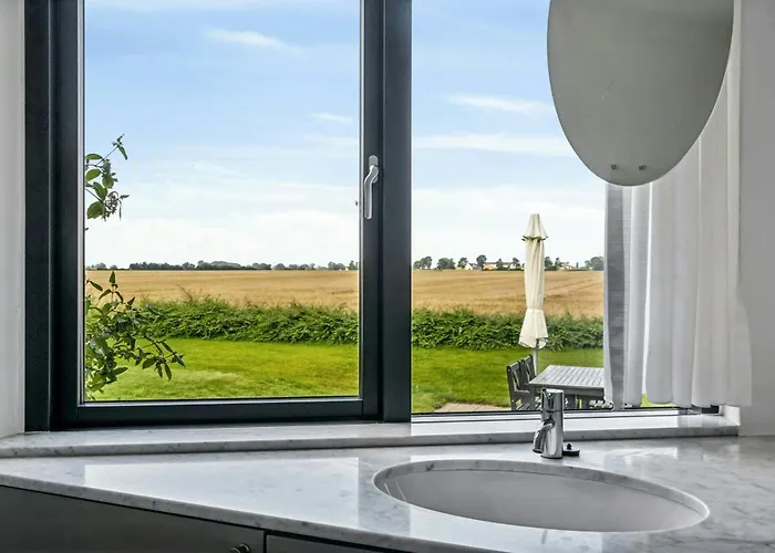 Arkitekttegnet Hus Ved Dyngby Strand Dom wakacyjny Odder