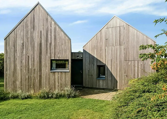 Сasa de vacaciones Architect-designed House Near Dyngby Odder