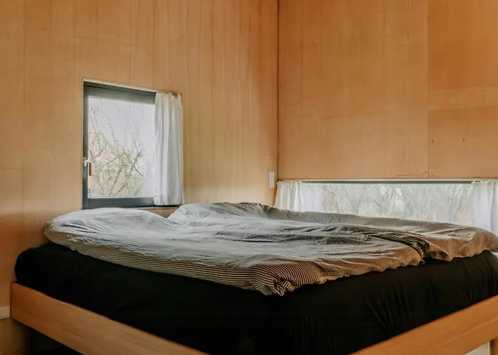 Arkitekttegnet Hus Ved Dyngby Strand Dom wakacyjny Odder